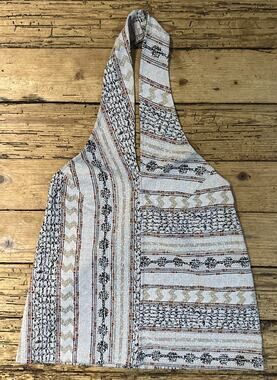 Anthropologie Women’s Multicolor Geometric Motif Halter Tank Size XS